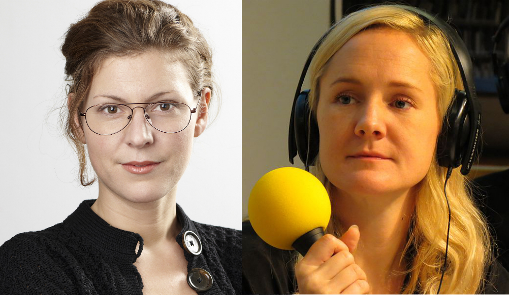 Stina Billinger och Lina Thomsgård. 