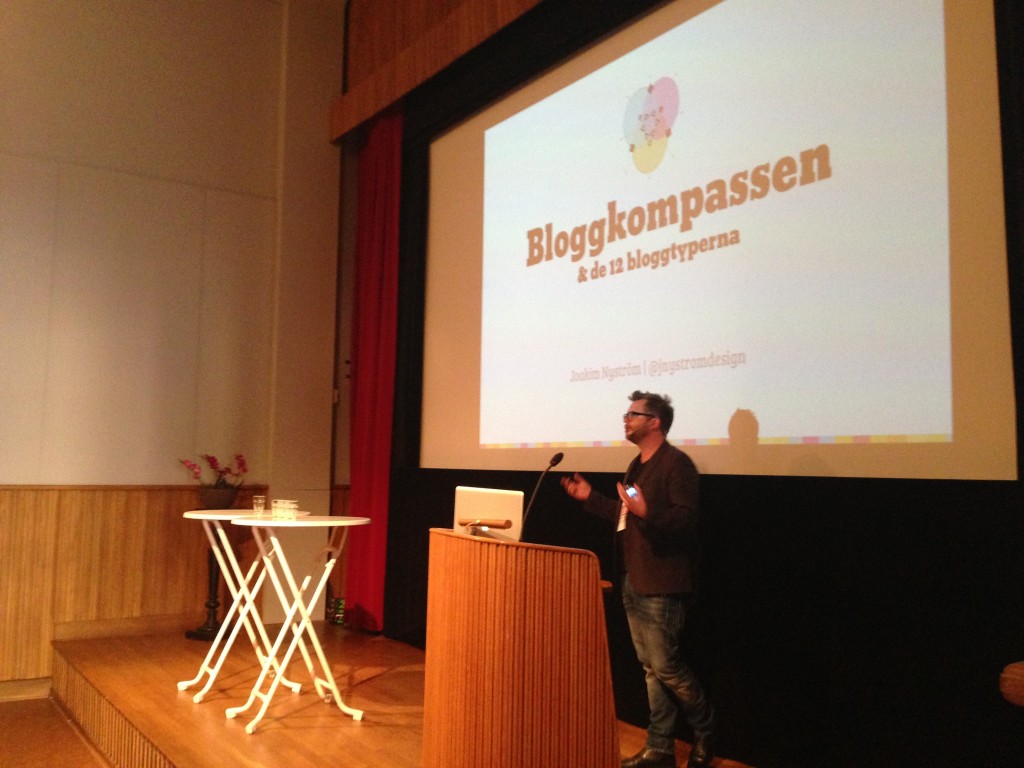 Joakim Nyström och Bloggkompassen