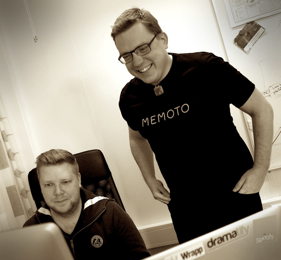 Martin Källström på Memotos kontor i Linköping. (Foto: Fredrik Wass)